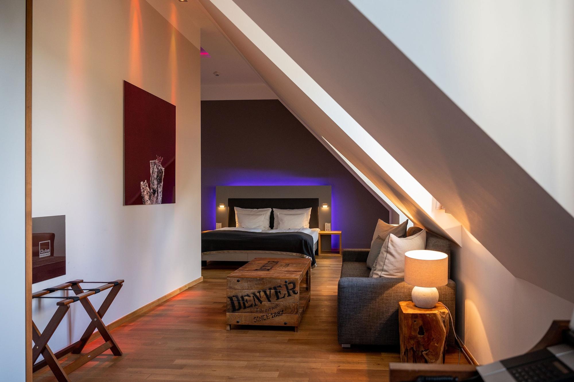 Qube Hotel Bergheim Heidelberg Bagian luar foto